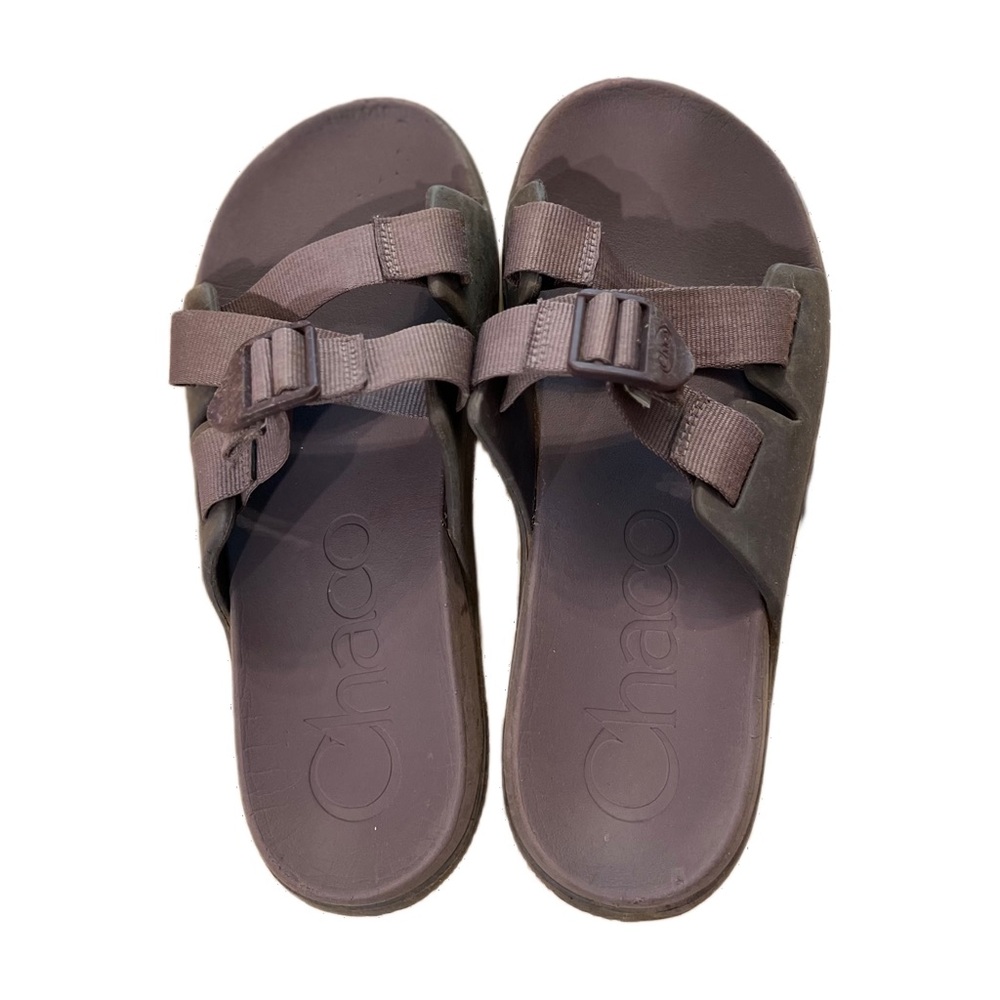 Grayish Purple Chaco Slides Unisex Women’s 9 Sandals Slip On